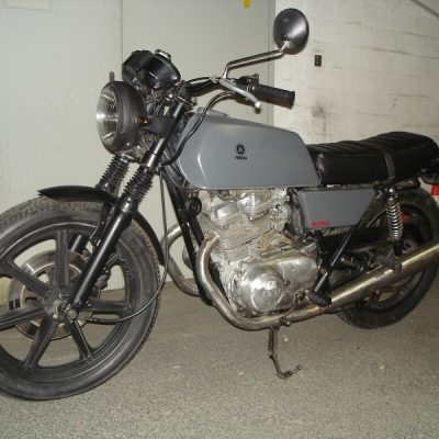 XS500, sehr zickiges Motorrad