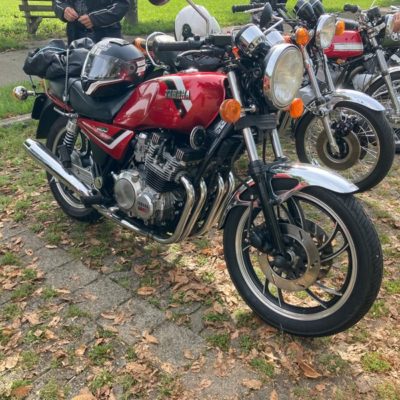 Mit der XJ650 am Youngtimer-Treff in Frauenfeld