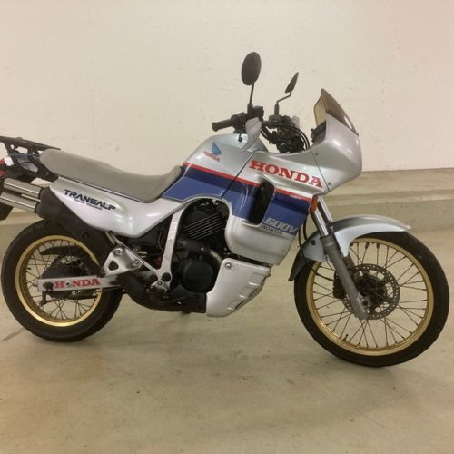 Die alte DR500 ist weitergezogen
