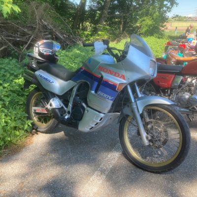 Mit der Transalp an der FAM Sternfahrt..